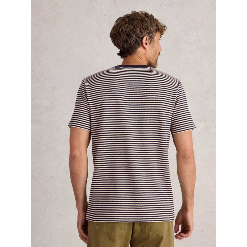 White Stuff Striped Rib Tee image number 1